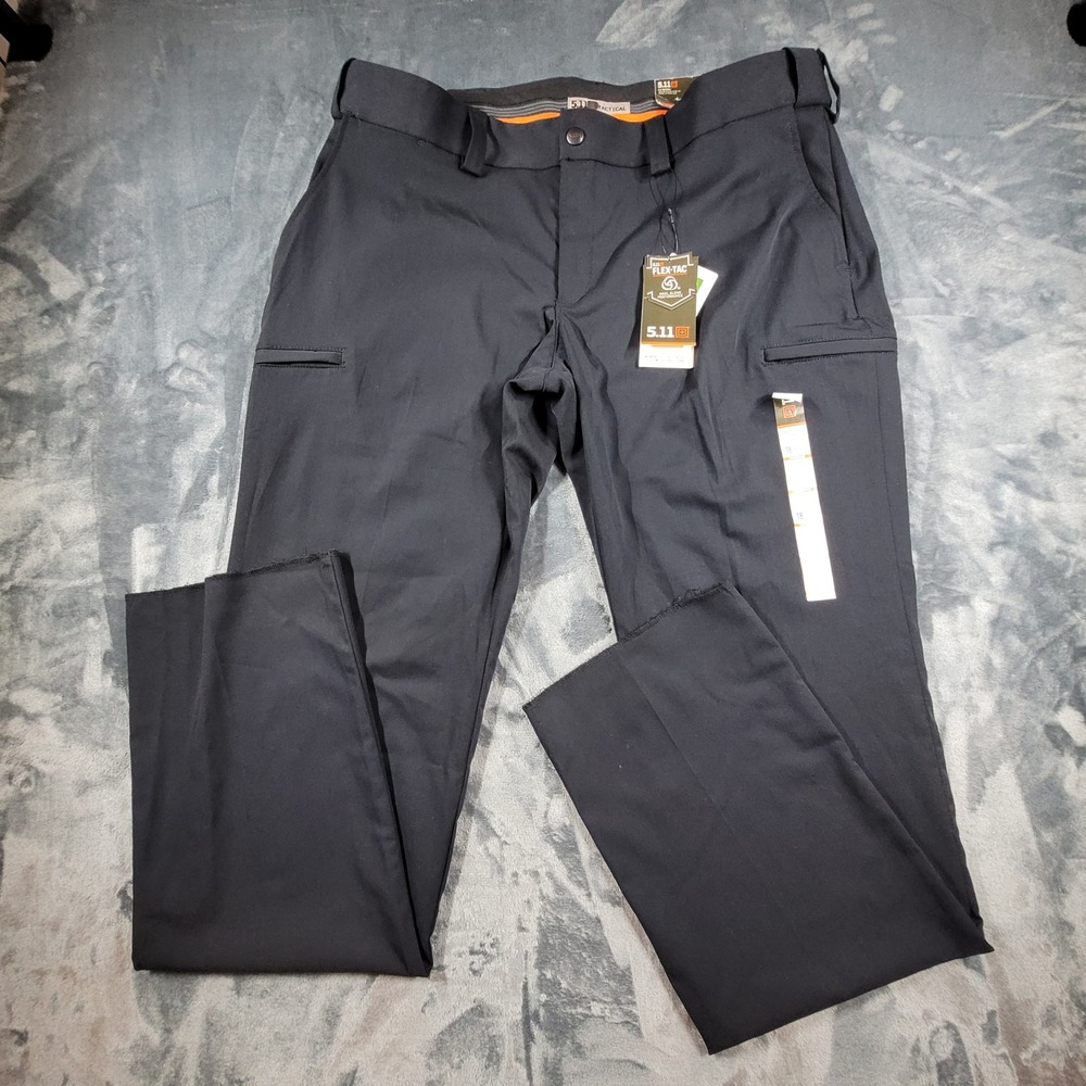 NWT 5.11 Tactical Women 18 Unhemmed Class A Flex-Tac Poly Wool Cargo Pant Navy
